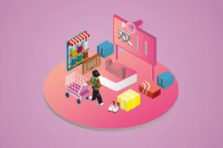 商务2.5D未来科技商务素材