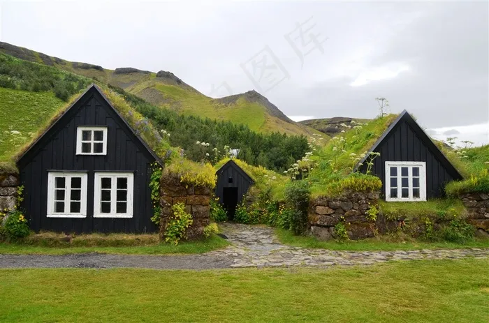 欧洲乡村小屋高清图