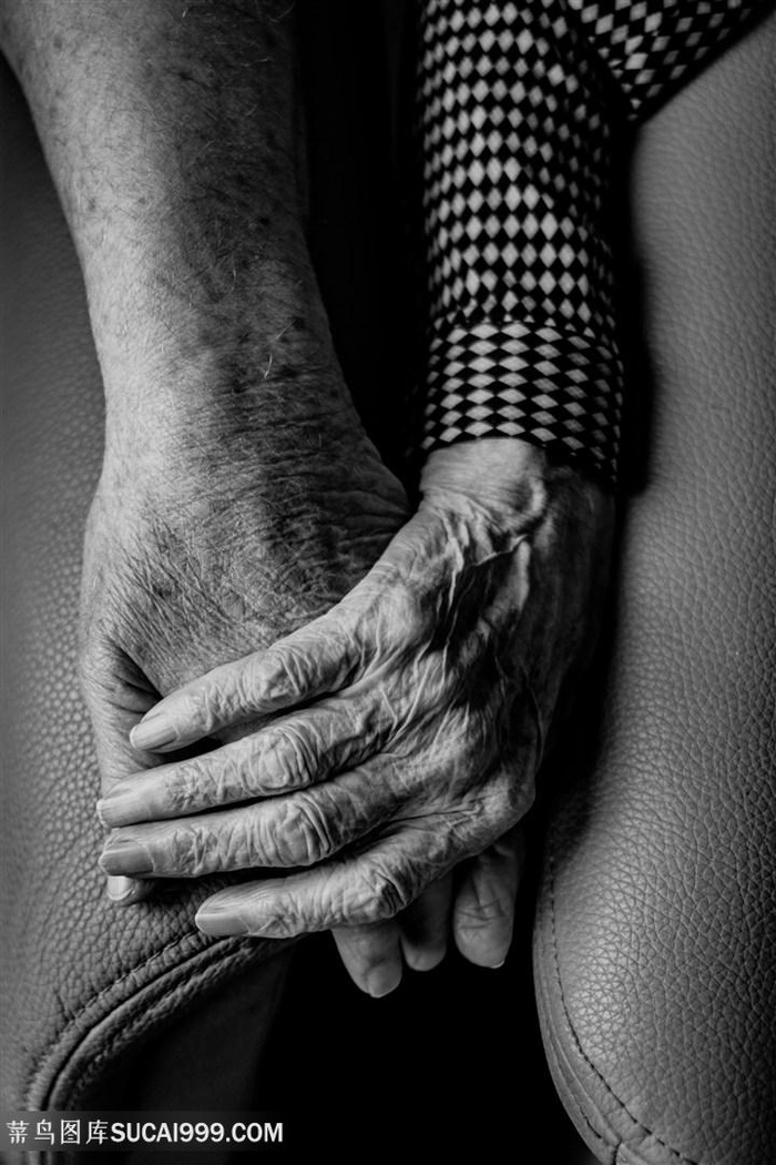 执子之手老人爱情