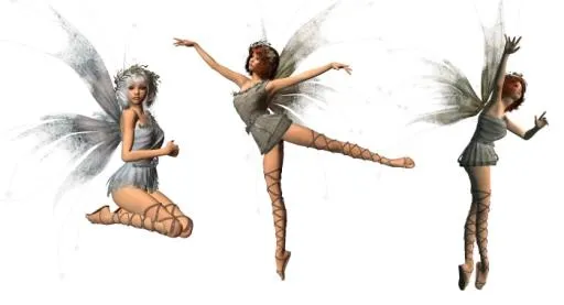 仙女 PNG免抠(700x379)