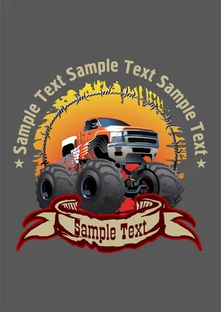 大卡车美式潮流汽车