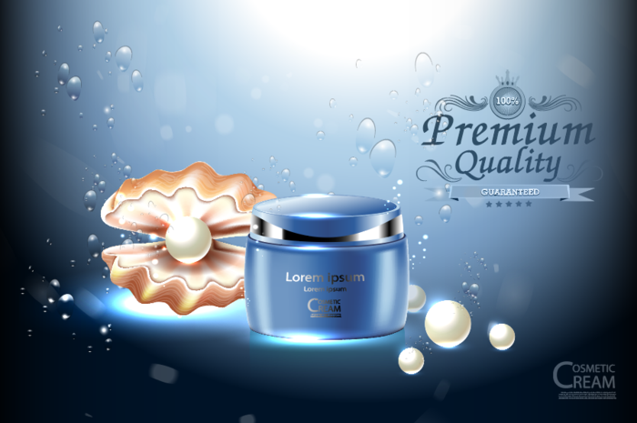 设计广告化妆品素材