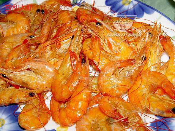 吉利大虾美食元素菜品psd模版下载