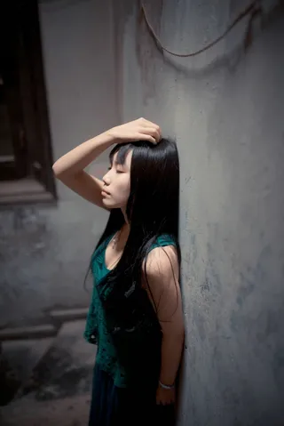 摄影图片人物美女模特照片