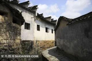 西递古镇建筑摄影