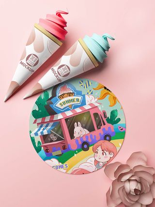 包装智能贴图样机VI效果PSD素材