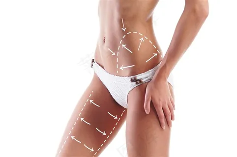 性感美女腰部特写图