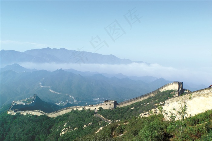 万里长城传统建筑jpg素材