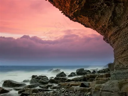 唯美岛屿海岸风景摄影