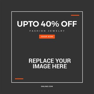 设计英文广告销售横幅素材