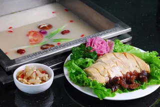 火锅麻辣烫锅底川菜锅底-红杞鞭鸡汤