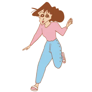 蜡笔小新可爱人物免扣素材