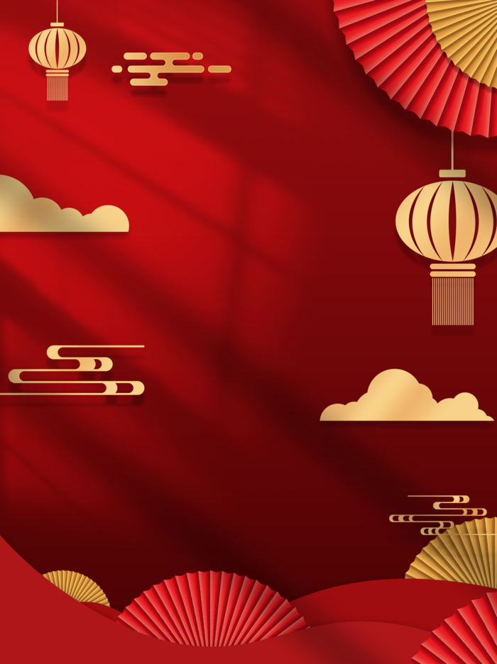 2022虎年中国风新年背景