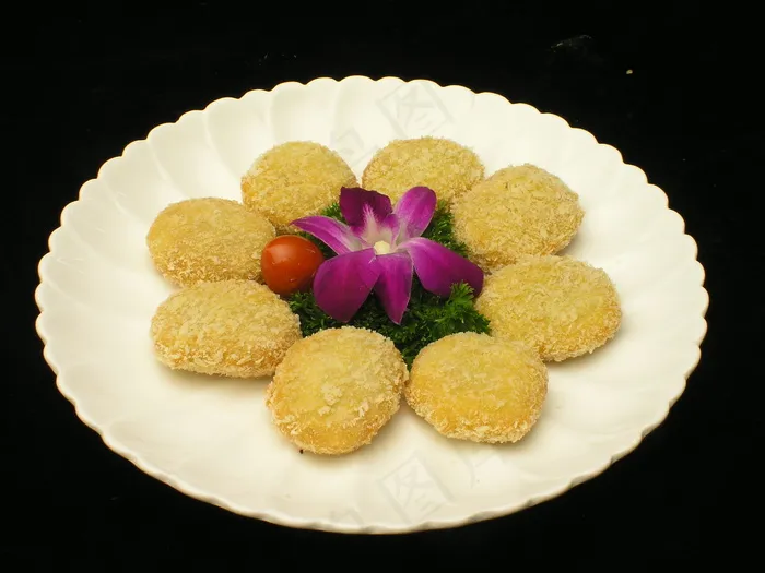香炸虾饼主