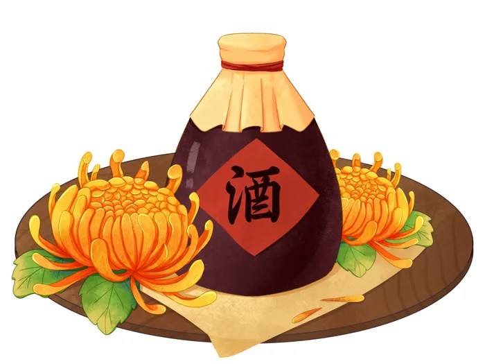 传统风格重阳节