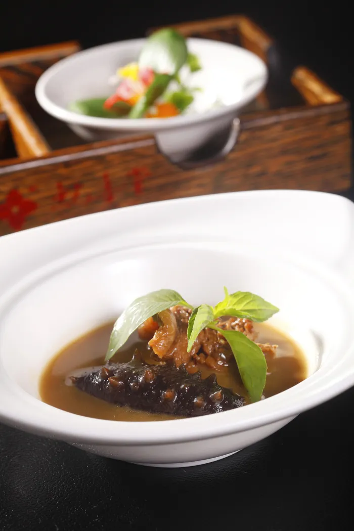 农家鸡炖活参 (5)