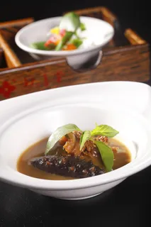 农家鸡炖活参 (5)