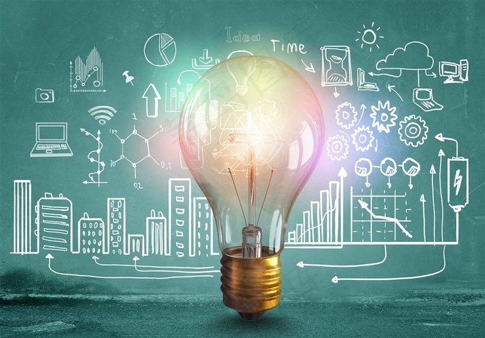 创意手续数据图表背景高清图片