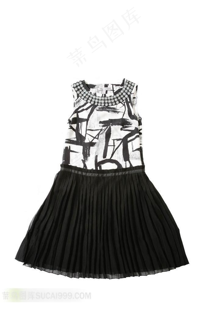 时尚花纹短裙图片