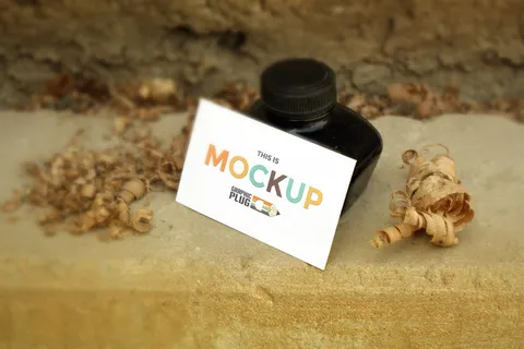 名片样机设计素材