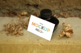 名片样机设计素材