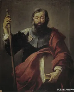 胡须男士油画装饰画挂画 胡须男士油画装饰画挂画