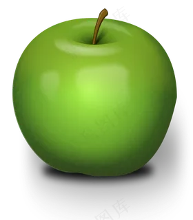 多汁的 苹果 清新 绿苹果 水果 免抠