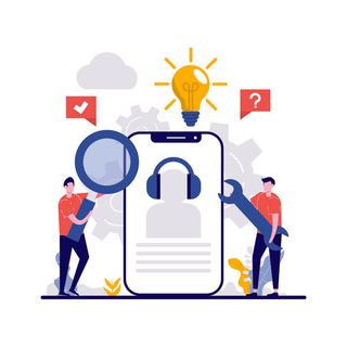 扁平化人物场景办公互联网等距ai矢量设计网页海报UI素材插画