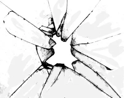 碎玻璃 PNG免抠(400x314)