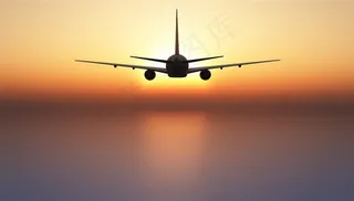 航空飞行系列 - 稳定飞行的客机