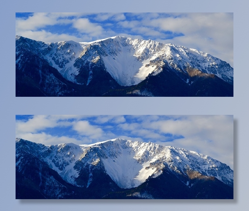 冬天自然背景风景