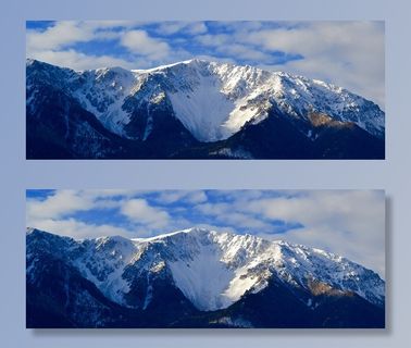 冬天自然背景风景