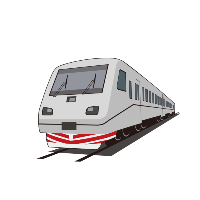 高铁列车动车动画免扣素材PNG