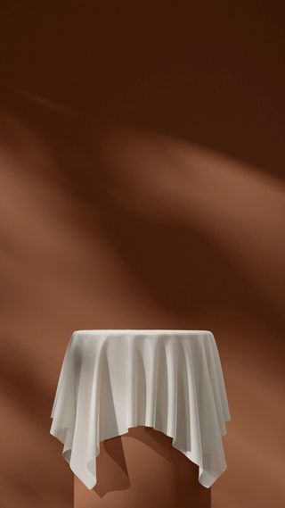 小清新电商c4d场景展台合层背景