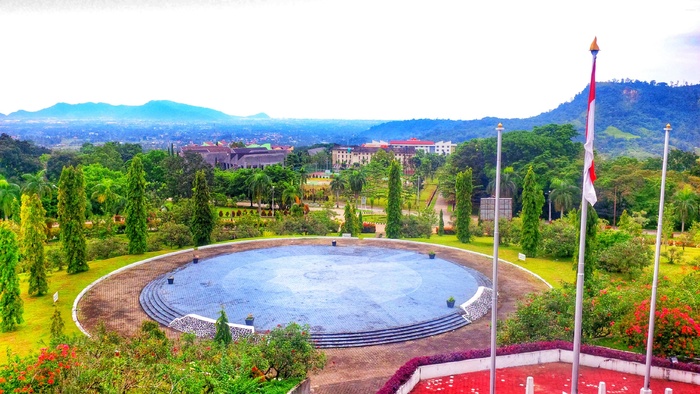 蓝天下的大花园