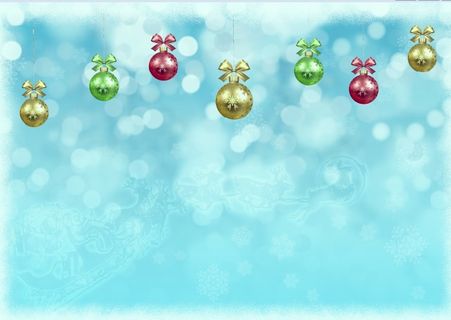 圣诞节冬天背景风景