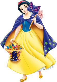 卡通人物迪士尼公主系列免抠贴图白雪公主睡美人灰姑娘PNG素材