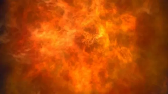 火, 爆炸, 电影领队, 电影学分, 那家伙, 片头