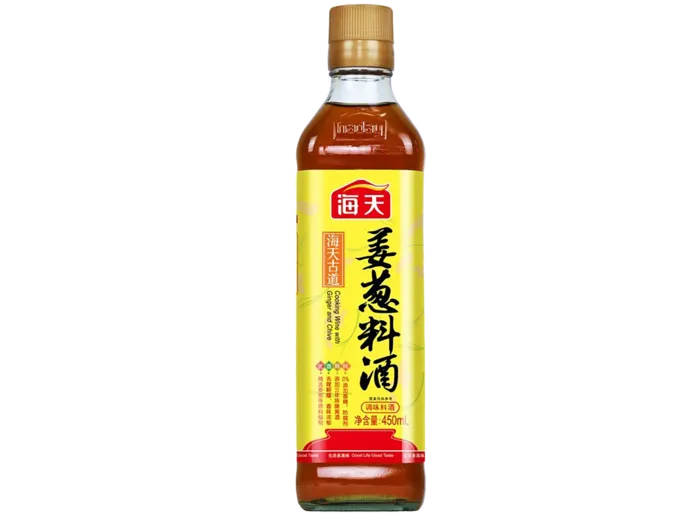海天古道姜葱料酒超市商品白底图免抠实物摄影png格式图片透明底