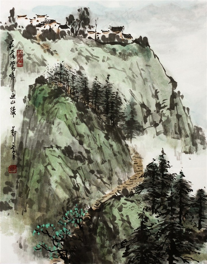 中国风景山水画