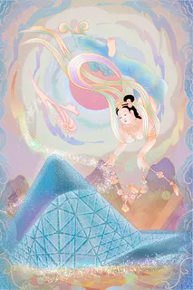 敦煌系列国潮插画