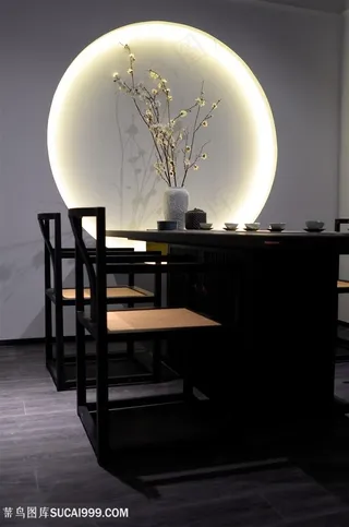 灯光装修效果图海报