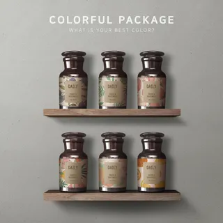 电商宝贝详情页模板华丽质感化妆品