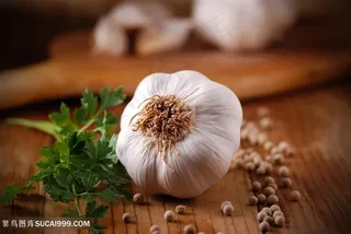大蒜食材调料高清图