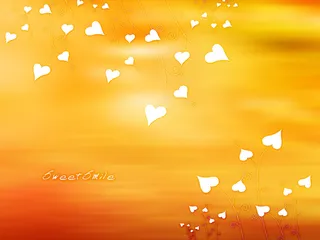 浪漫简约背景psd素材