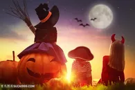 万圣节创意南瓜高清图片
