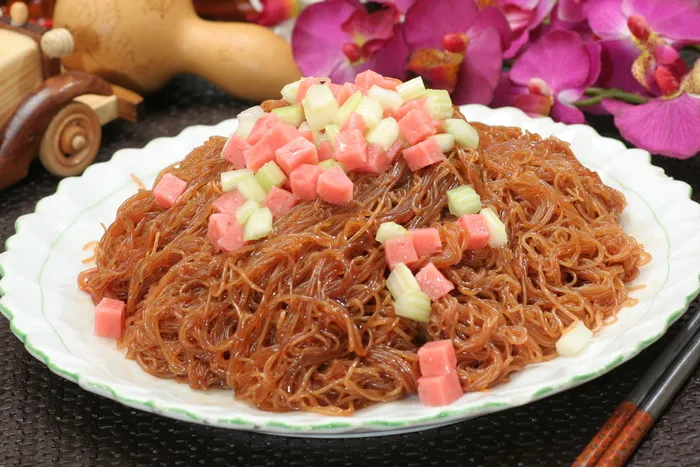 鲍汁干捞粉丝   15元