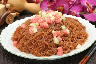 鲍汁干捞粉丝   15元