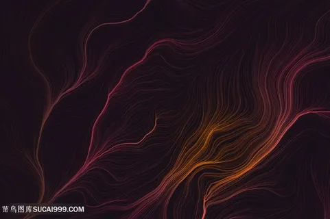 科技微光红色光纤炫彩背景图片 科技微光红色光纤炫彩背景图片