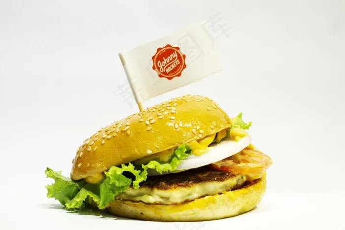 吉士汉堡图片